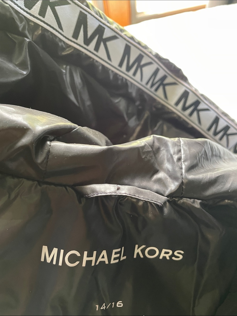 Michael Kors Black Puffer Jacket - Picture 6 of 8
